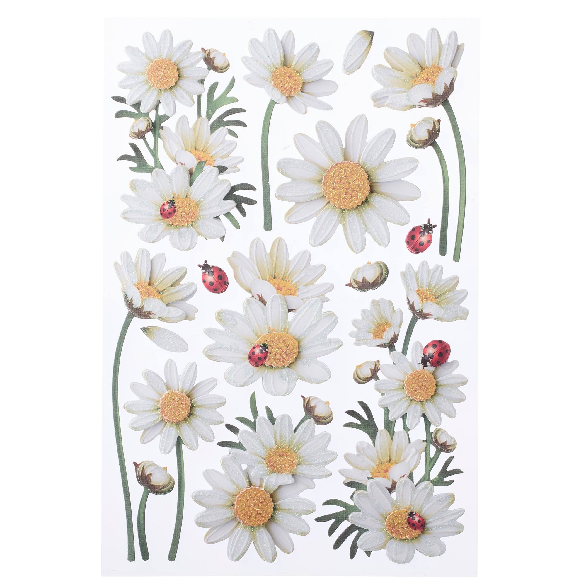 12 Packs: 16 ct. (192 total) Daisy Dimensional Stickers by Recollections™